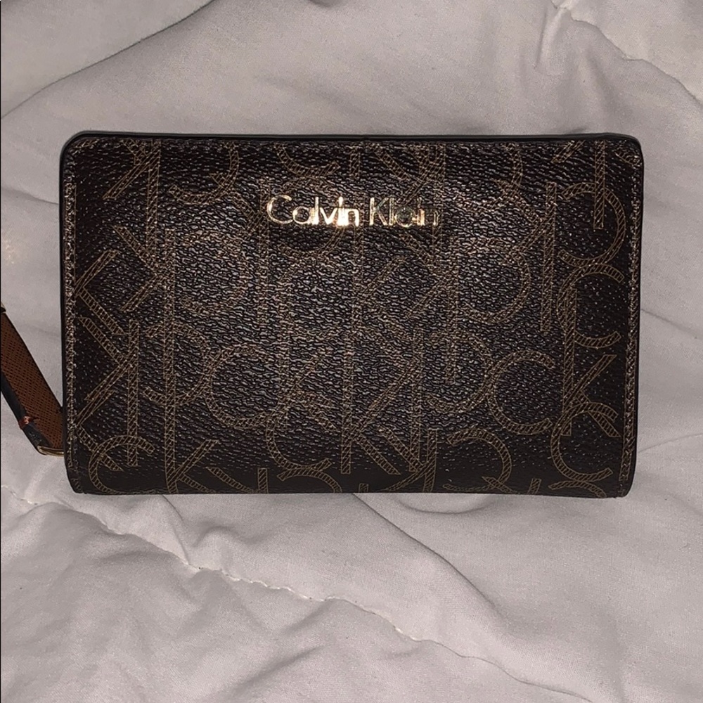 Calvin Klein monogram mini wallet
